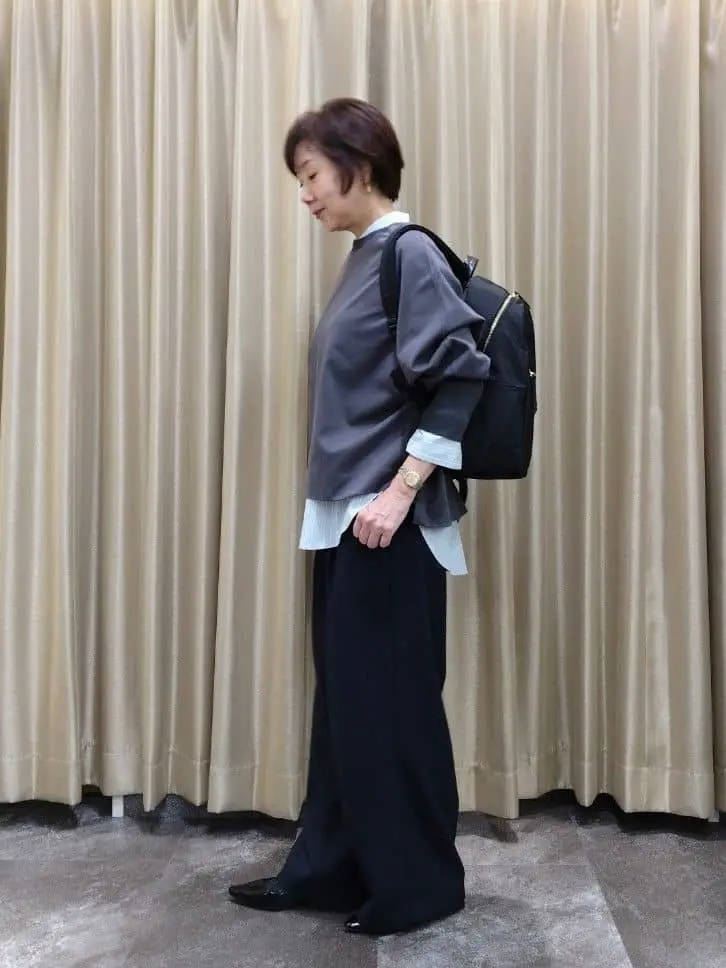 自由区 鶴田 コーディネート画像