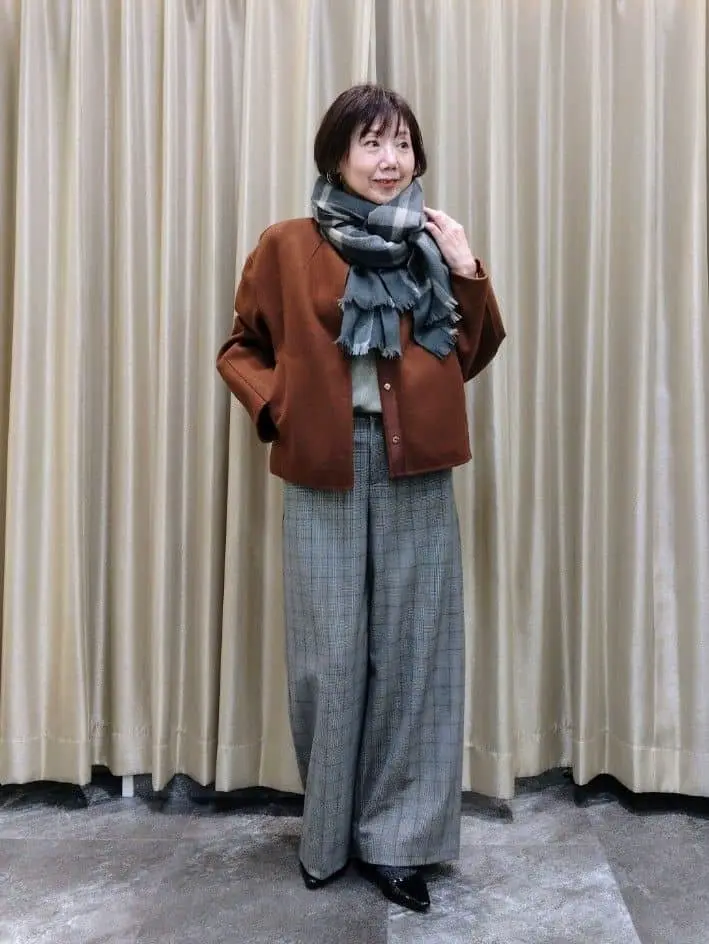 自由区 鶴田 コーディネート画像