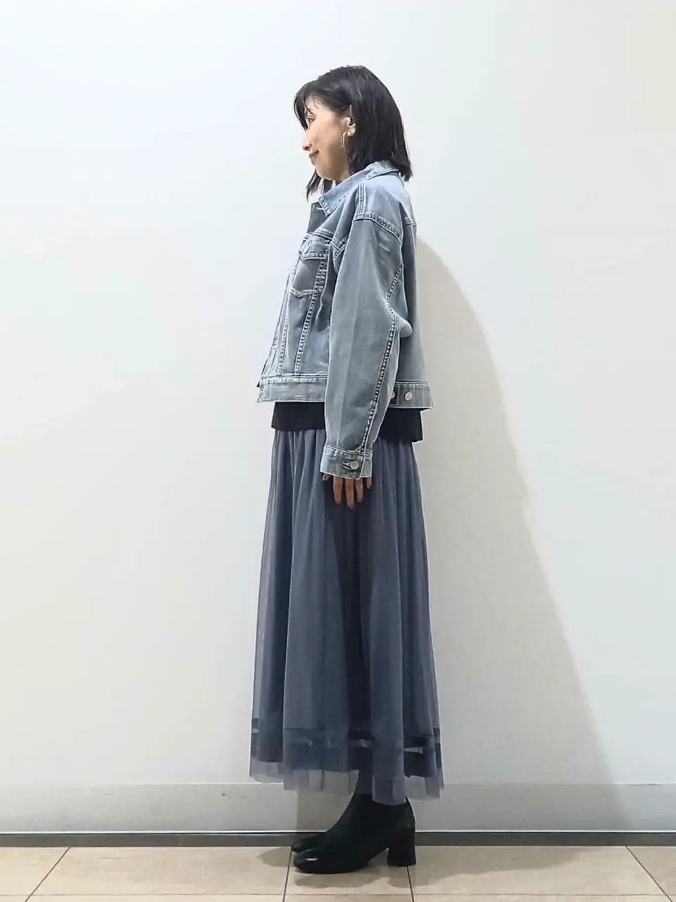 自由区 中川 コーディネート画像