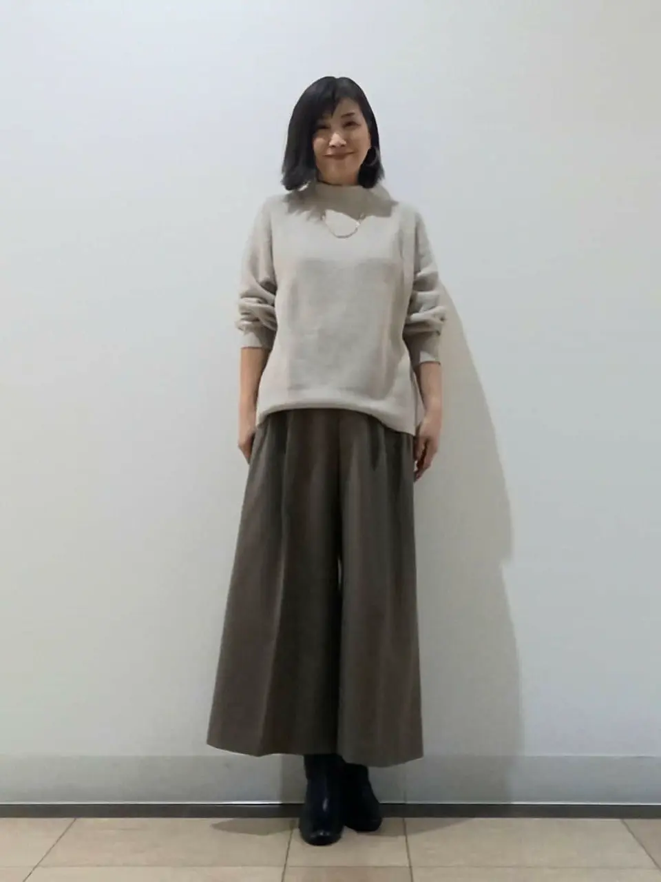 自由区 中川 コーディネート画像