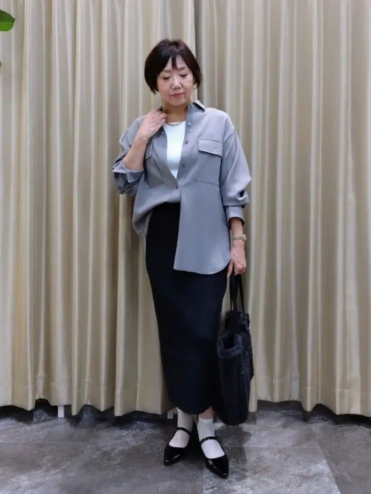 自由区 鶴田 コーディネート画像