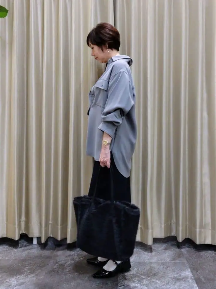 自由区 鶴田 コーディネート画像