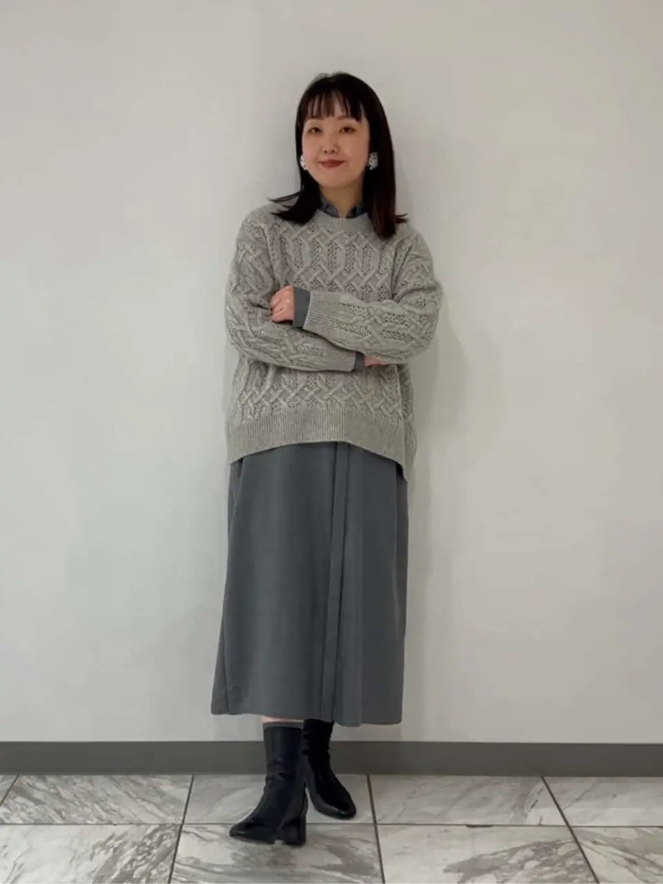 自由区 清水 コーディネート画像