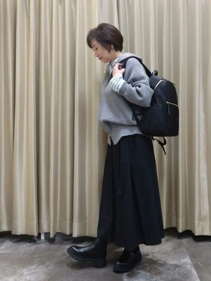 自由区 鶴田 コーディネート画像