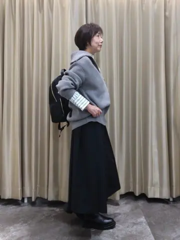 自由区 鶴田 コーディネート画像