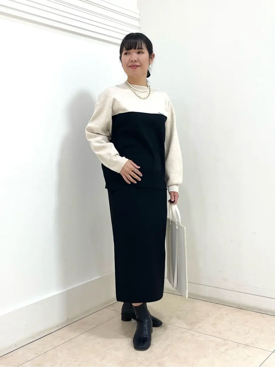 自由区 misato コーディネート画像