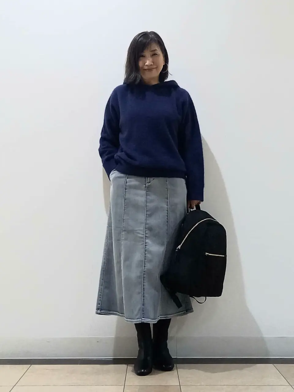 自由区 中川 コーディネート画像