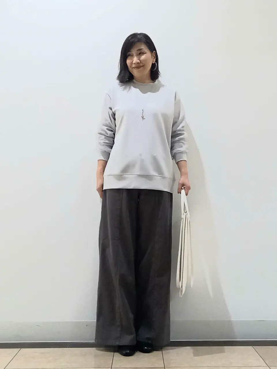 自由区 中川 コーディネート画像