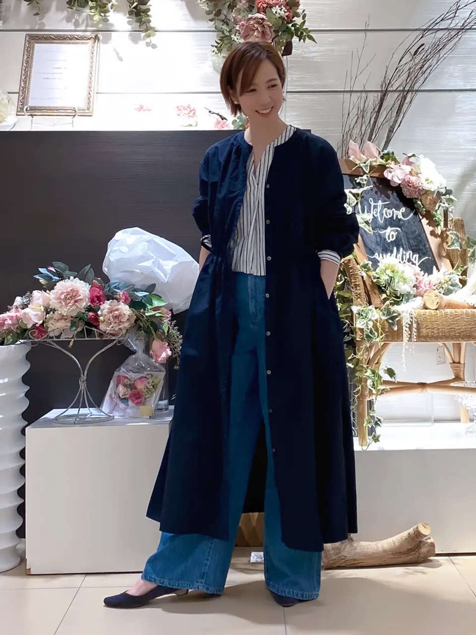 自由区 丸尾 コーディネート画像