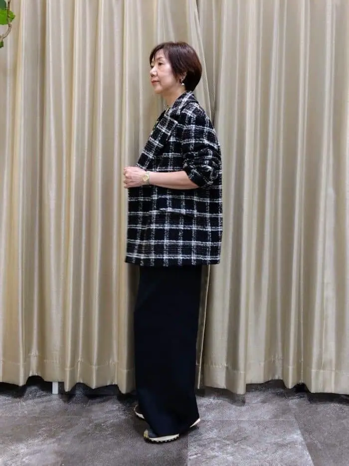 自由区 鶴田 コーディネート画像