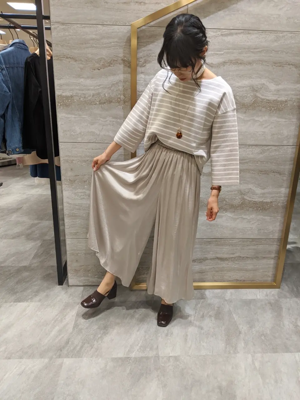 自由区 スタッフ コーディネート画像