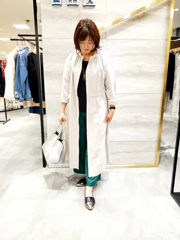 自由区 竹増 コーディネート画像