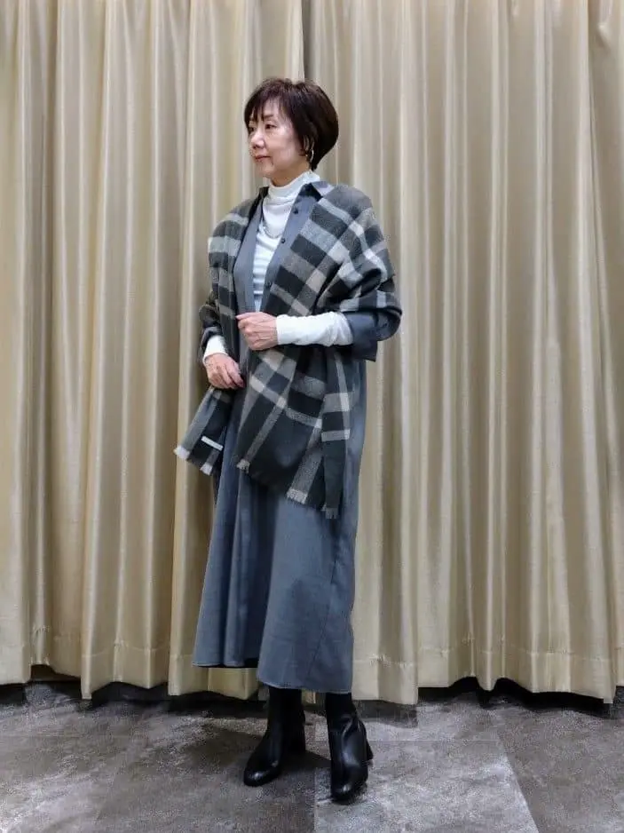 自由区 鶴田 コーディネート画像