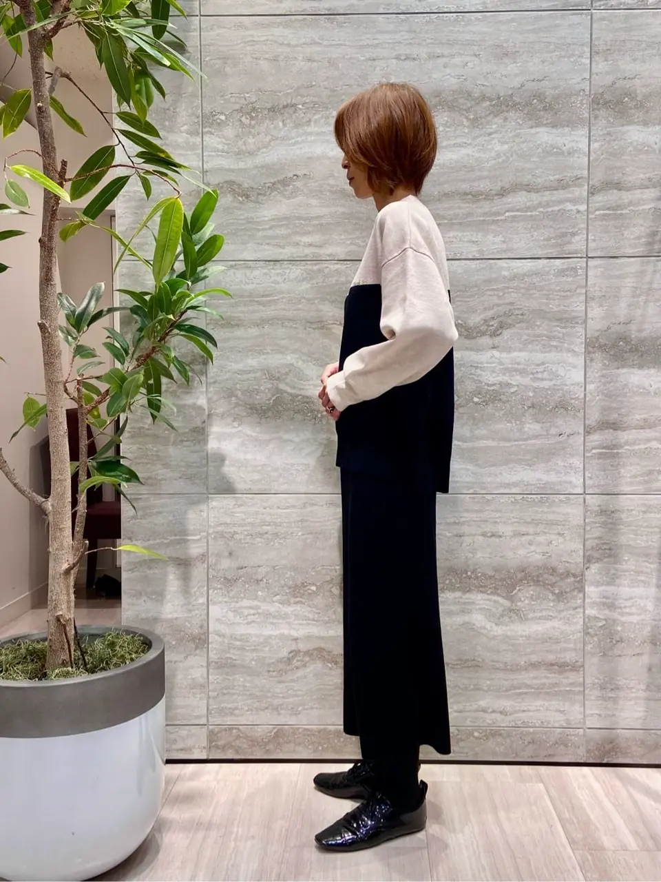 自由区 Ishii コーディネート画像