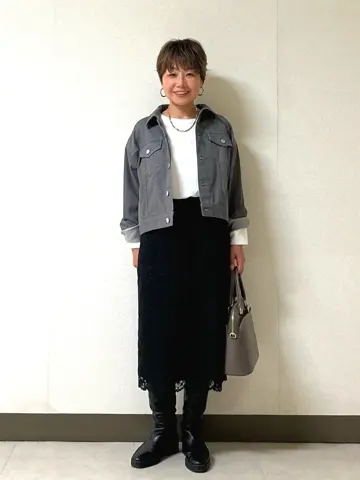 自由区 坂本 コーディネート画像