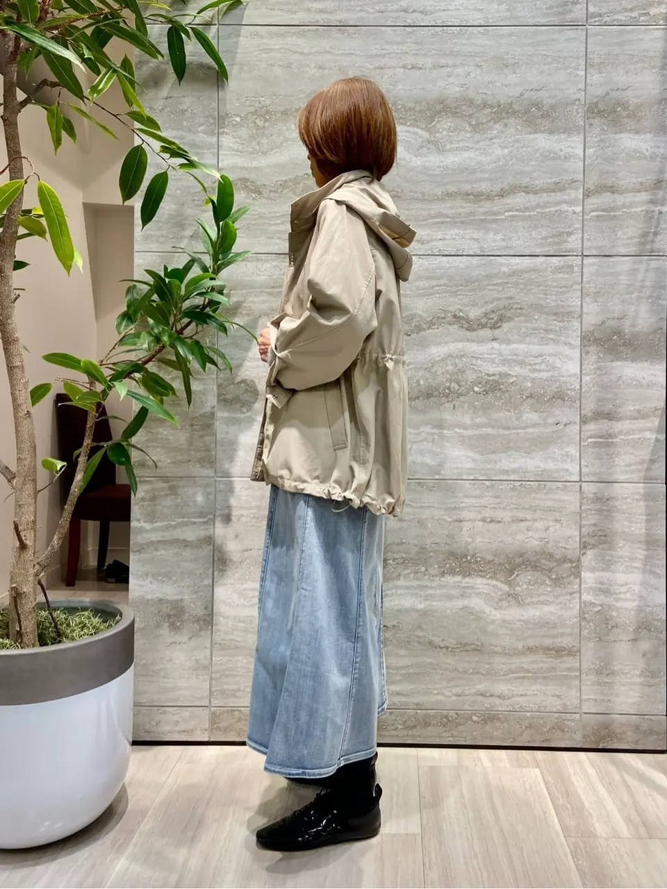 自由区 Ishii コーディネート画像