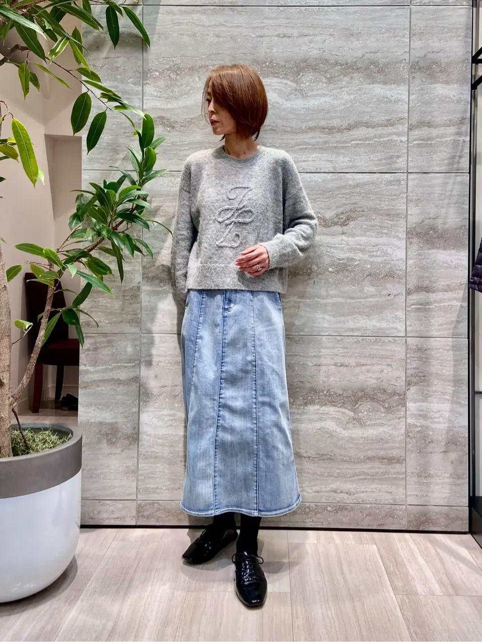 自由区 Ishii コーディネート画像