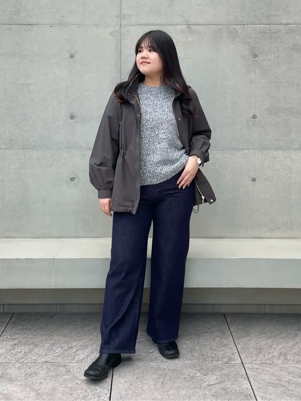 自由区 坪田 コーディネート画像