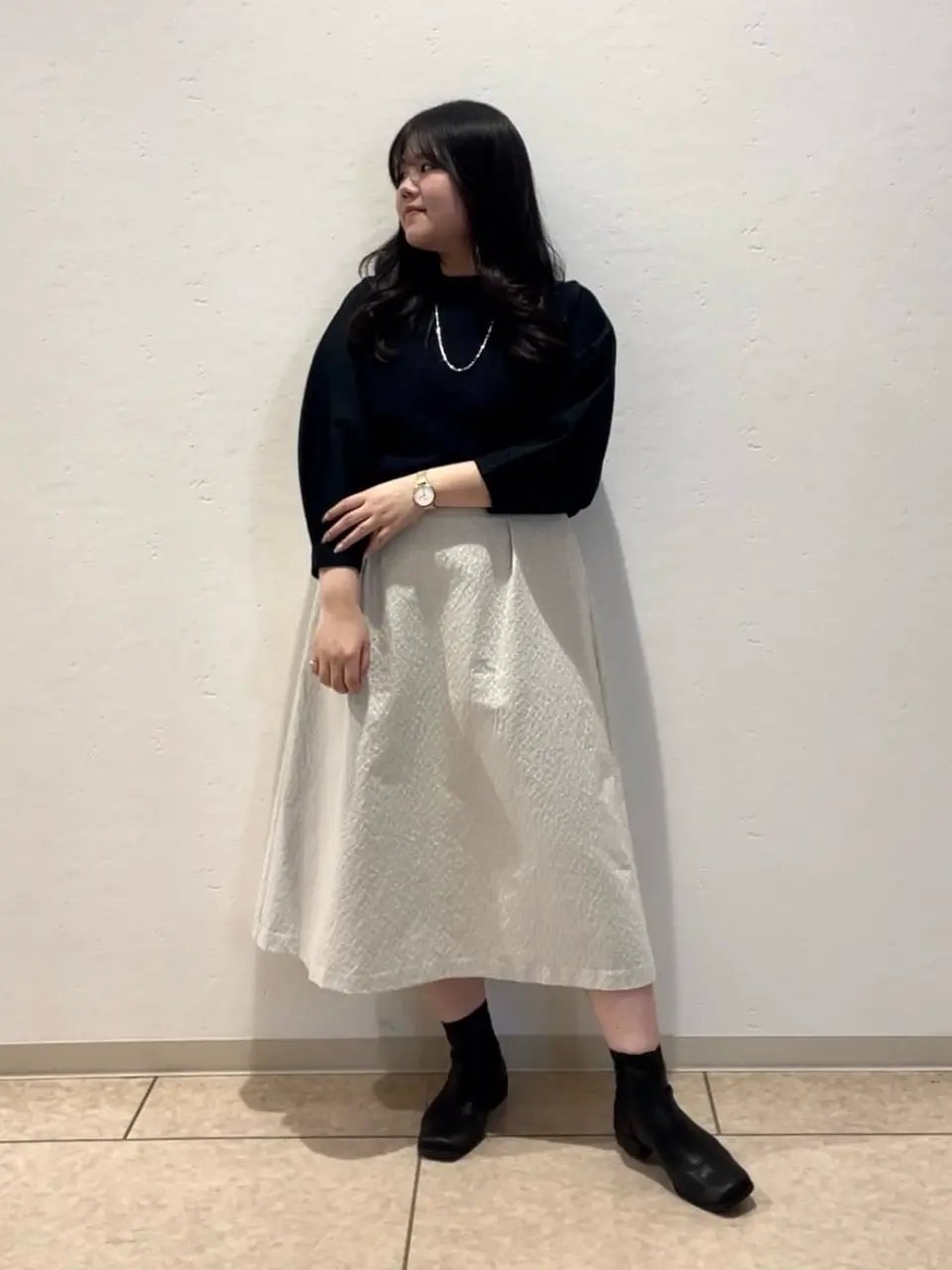 自由区 坪田 コーディネート画像