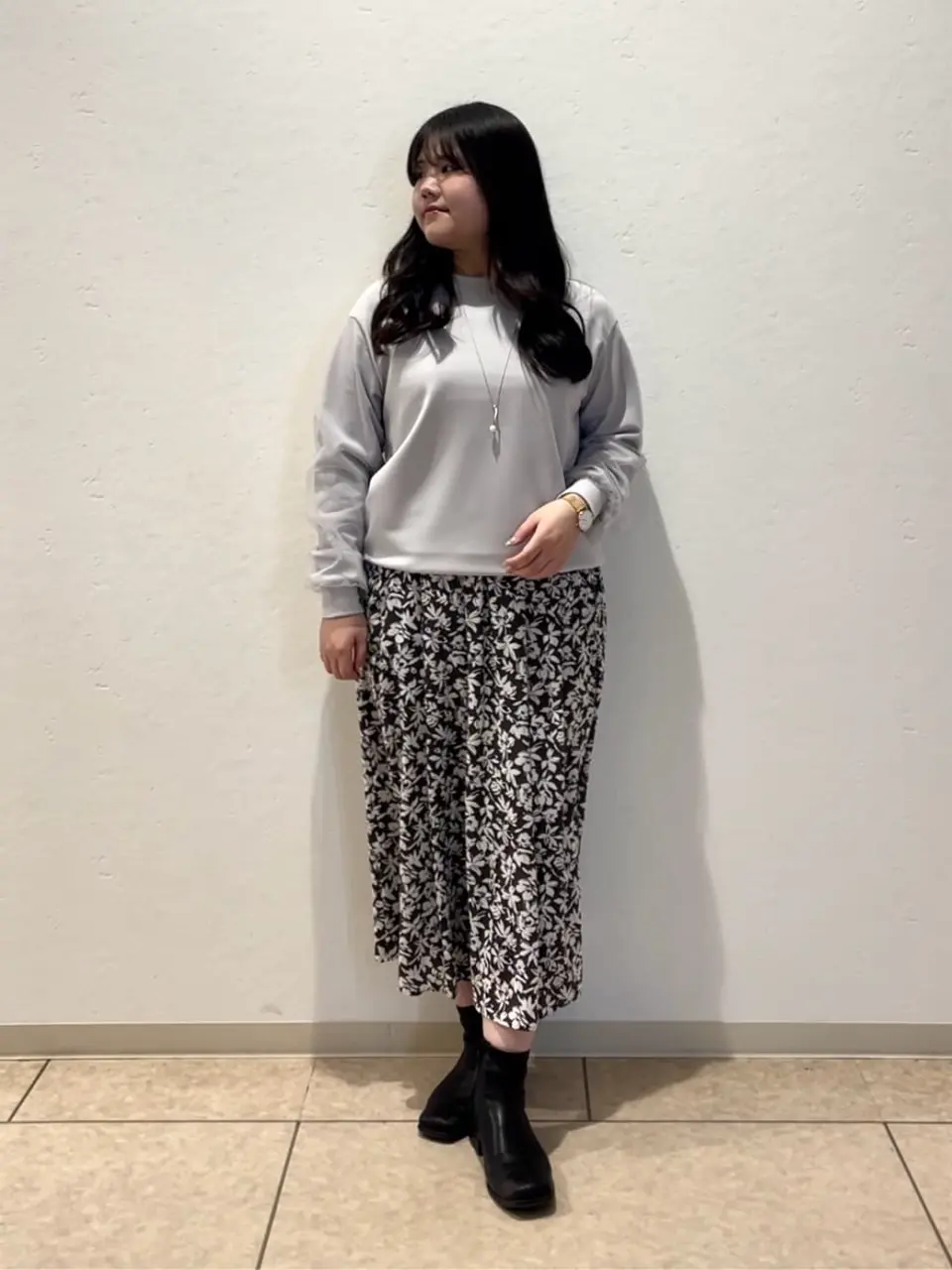 自由区 坪田 コーディネート画像