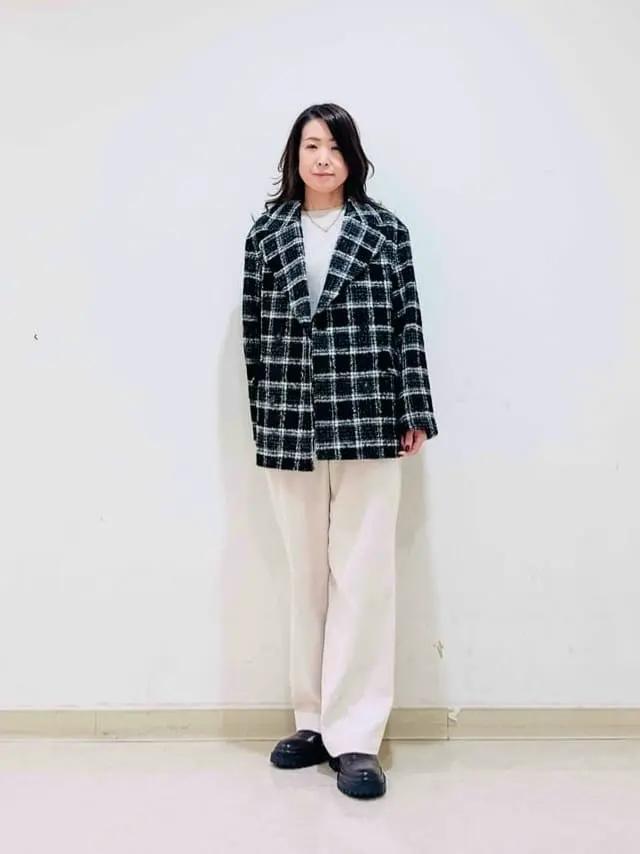 自由区 上島 コーディネート画像