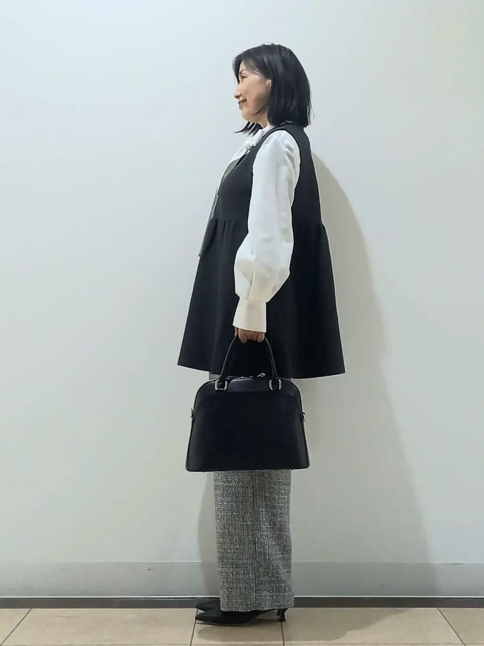 自由区 中川 コーディネート画像