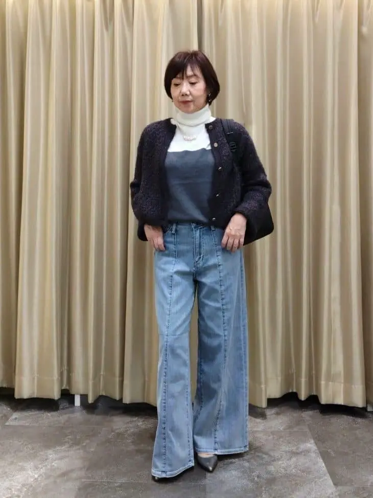 自由区 鶴田 コーディネート画像