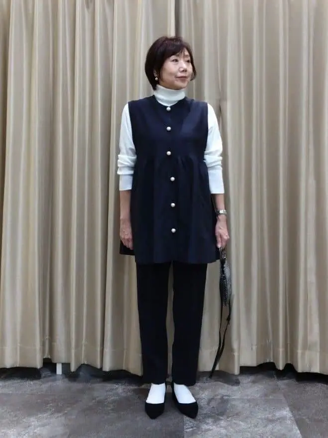 自由区 鶴田 コーディネート画像