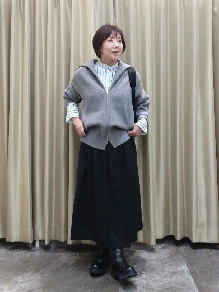 自由区 鶴田 コーディネート画像