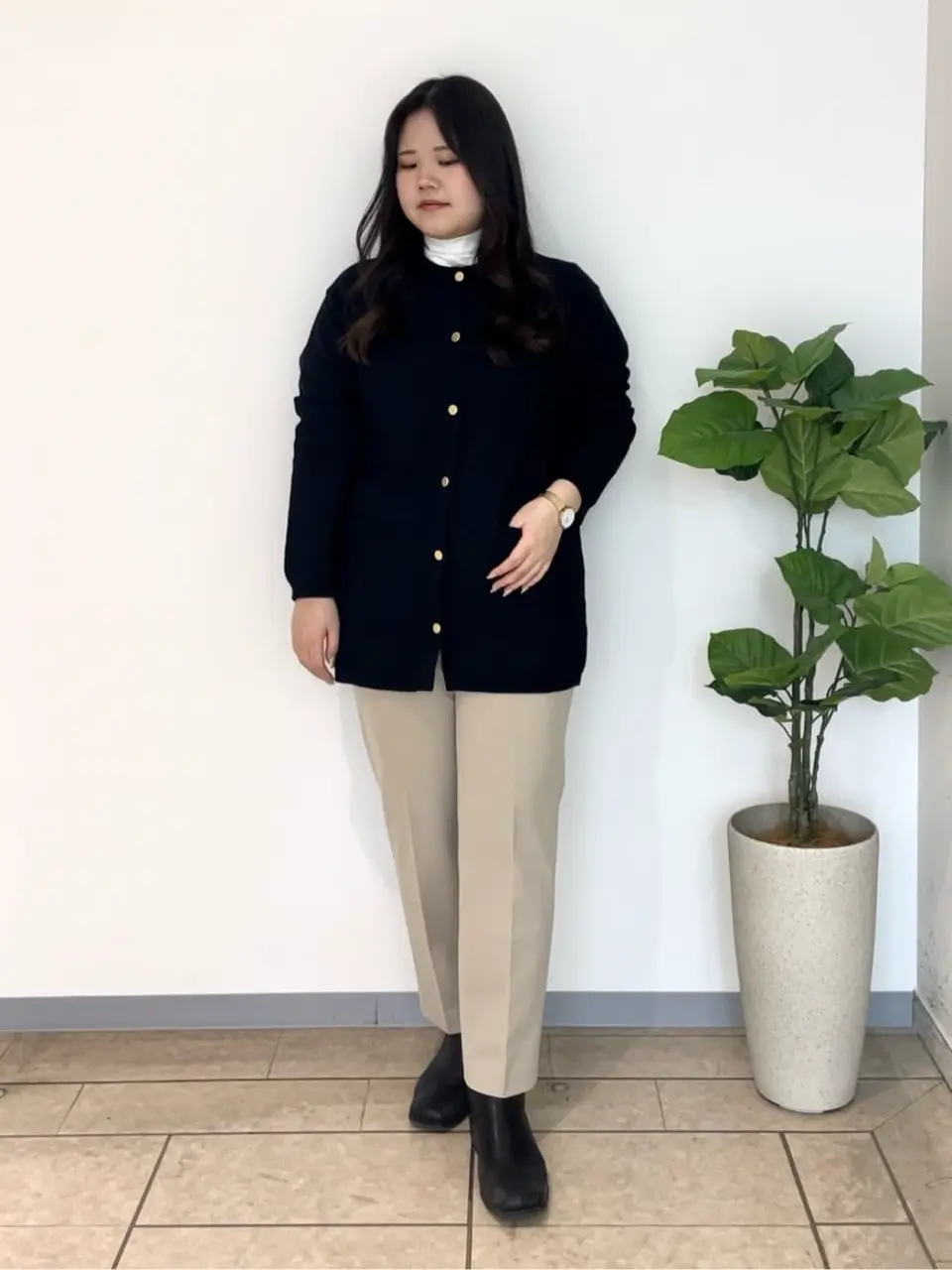 自由区 坪田 コーディネート画像