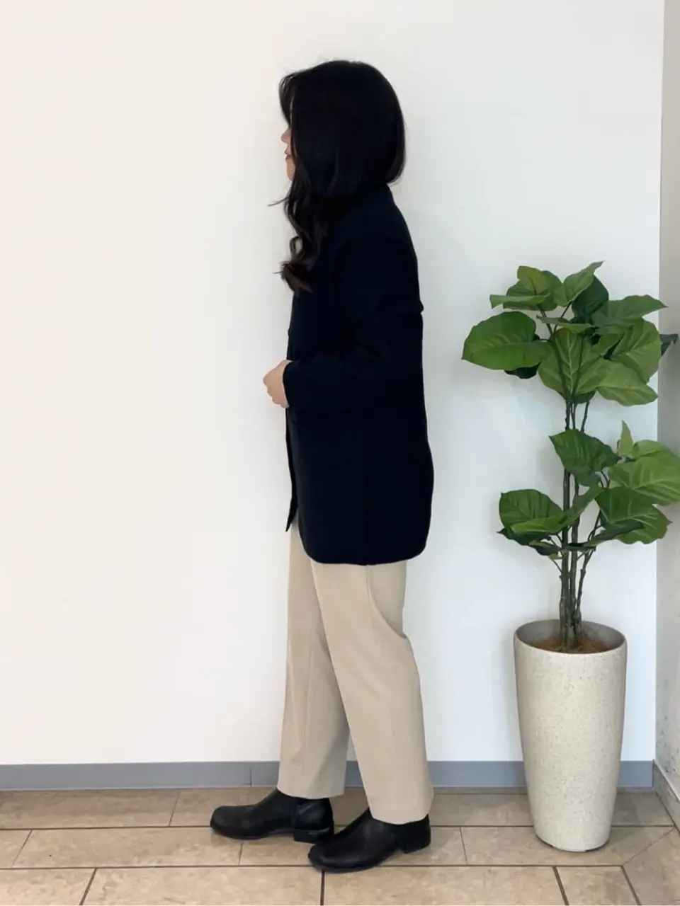 自由区 坪田 コーディネート画像