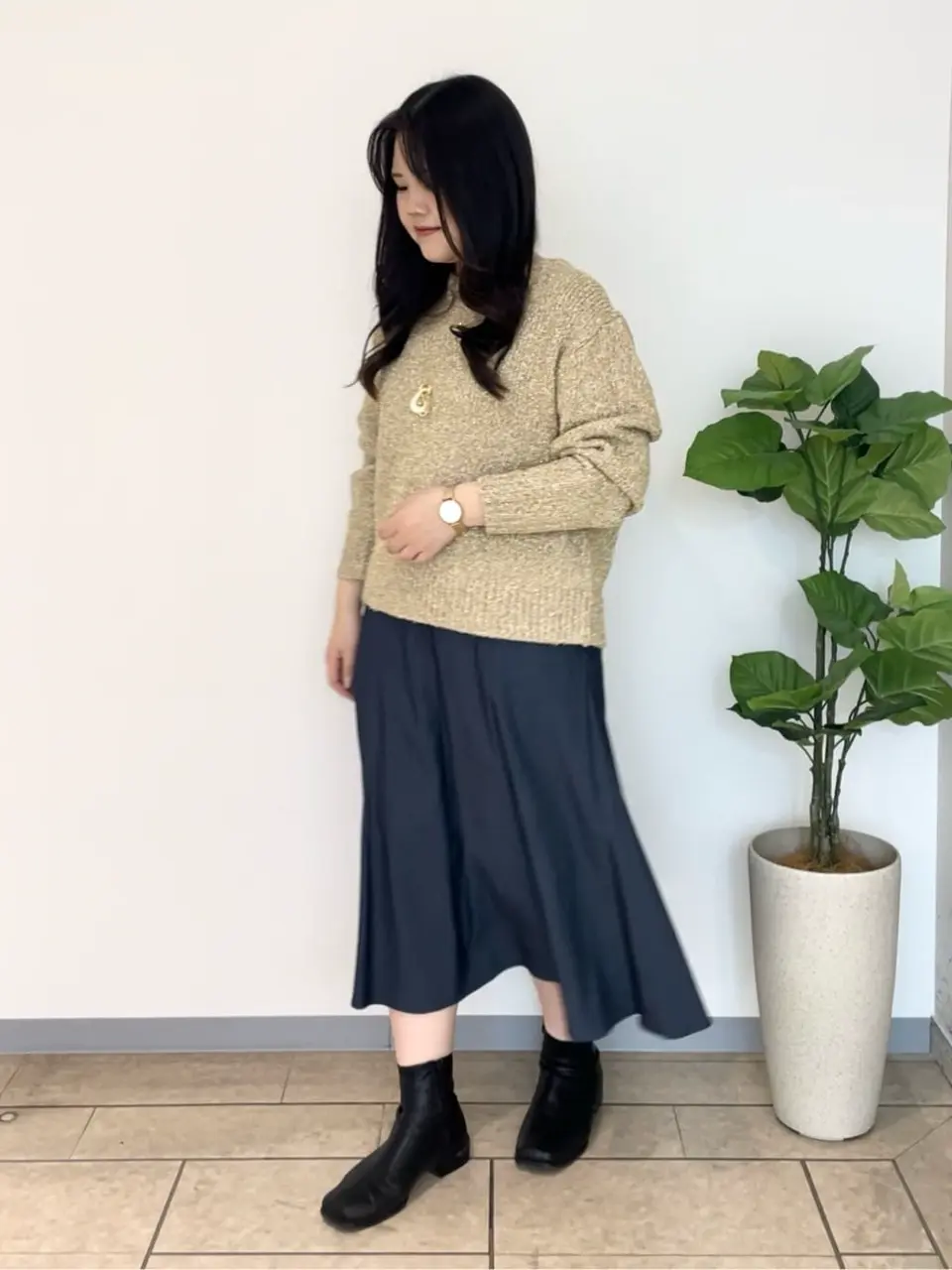 自由区 坪田 コーディネート画像