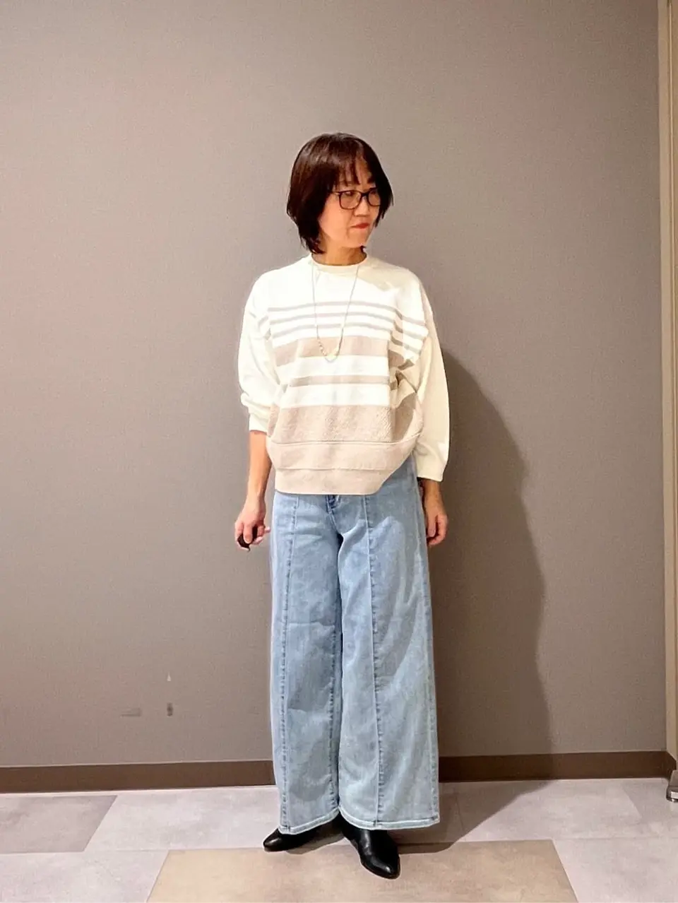 自由区 木村 コーディネート画像