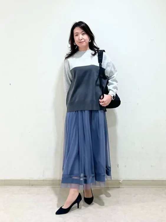 自由区 上島 コーディネート画像