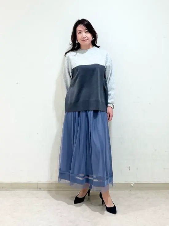 自由区 上島 コーディネート画像