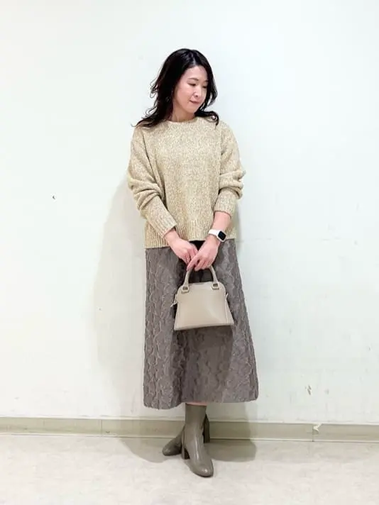 自由区 上島 コーディネート画像