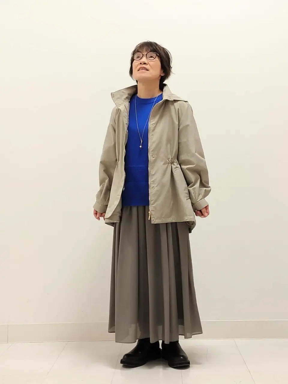 自由区 スタッフ コーディネート画像