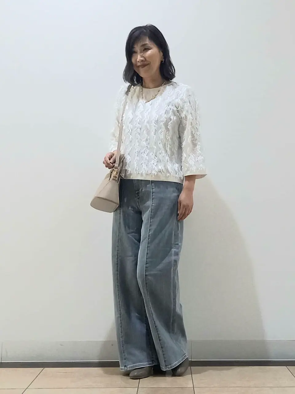 自由区 中川 コーディネート画像