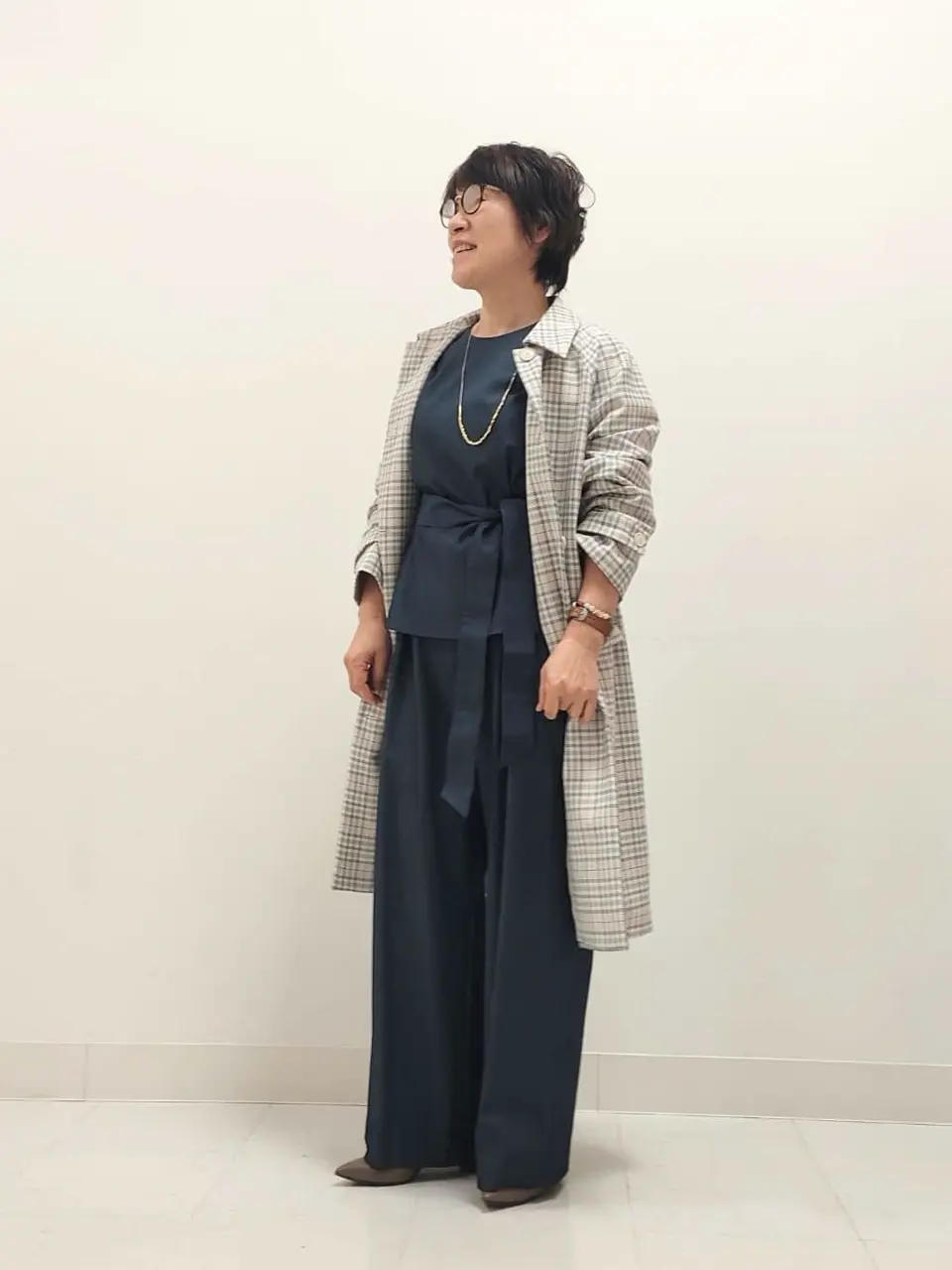 自由区 スタッフ コーディネート画像