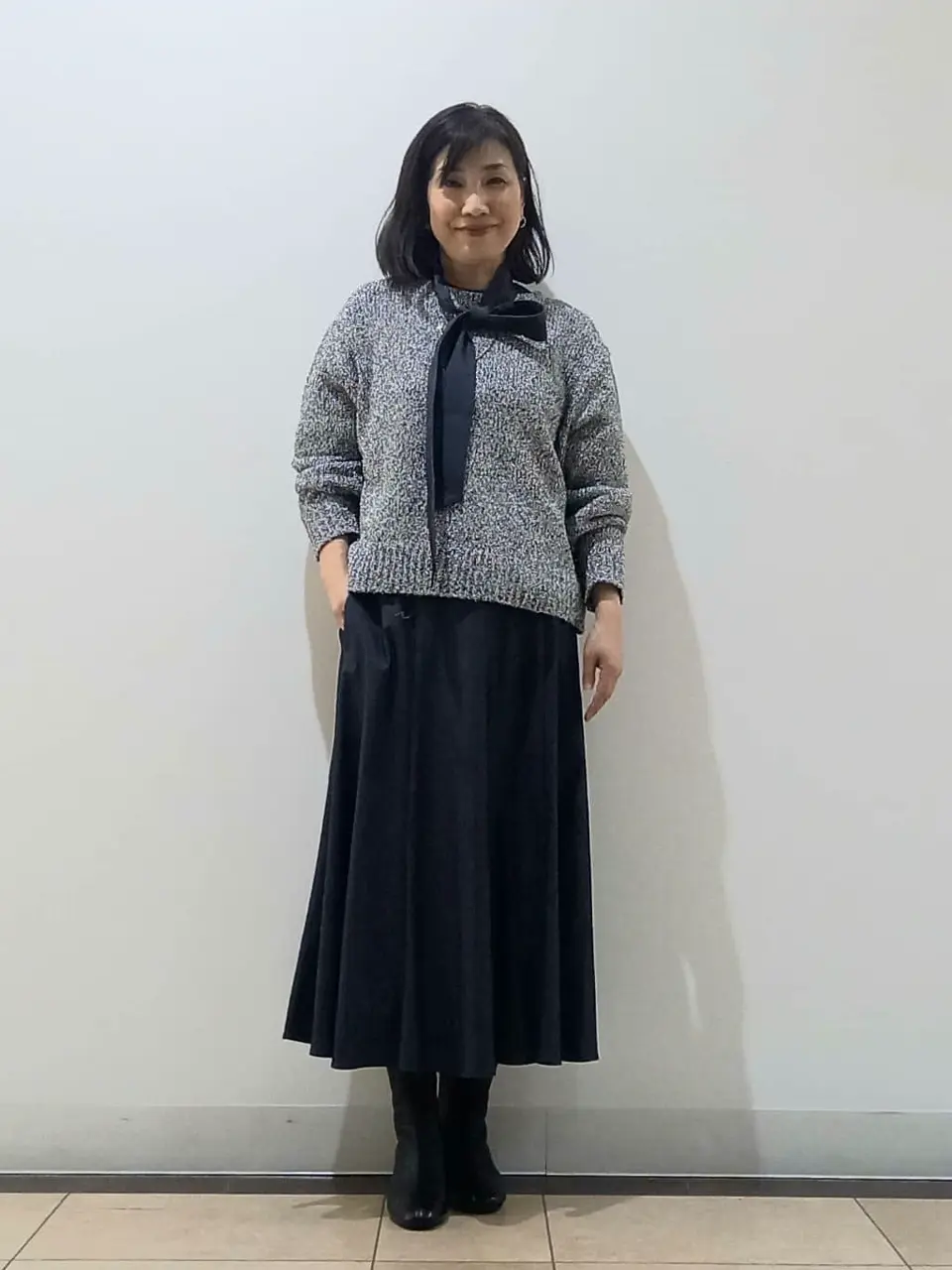 自由区 中川 コーディネート画像