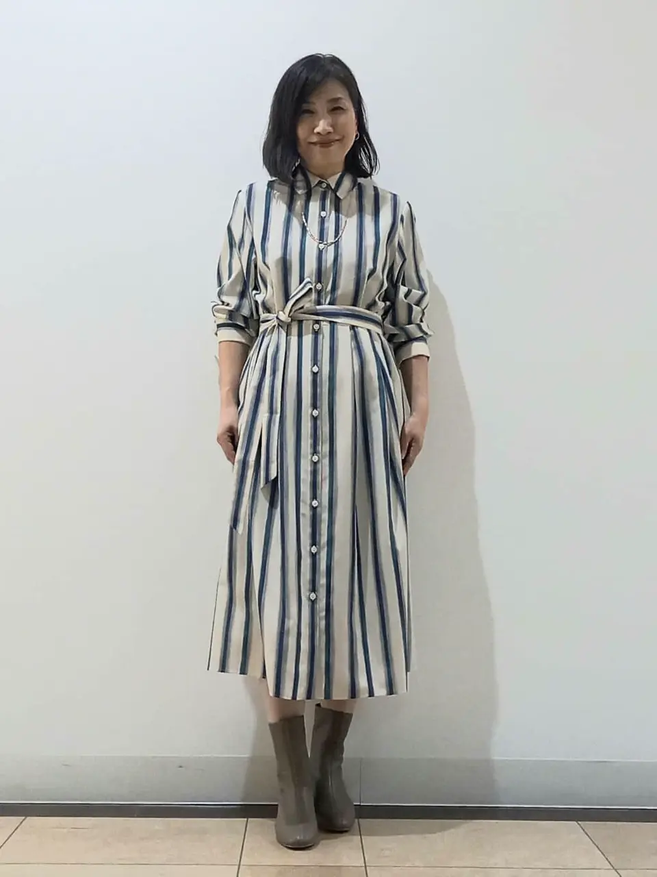 自由区 中川 コーディネート画像