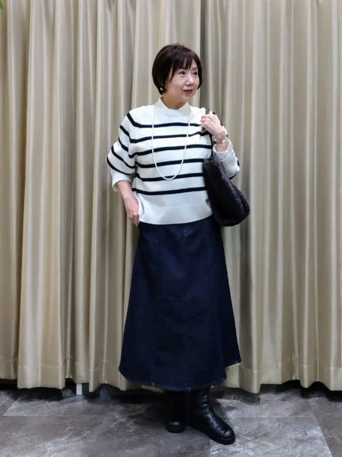 自由区 鶴田 コーディネート画像