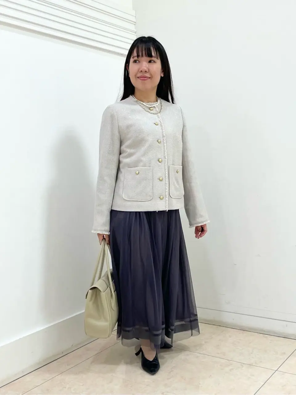 自由区 misato コーディネート画像