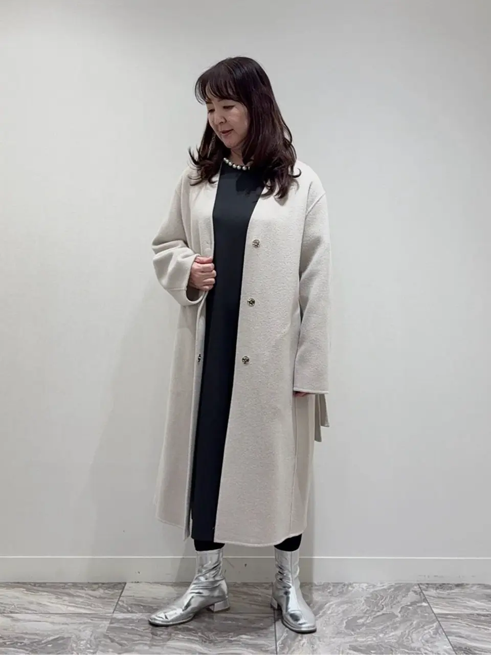 自由区 白戸 コーディネート画像