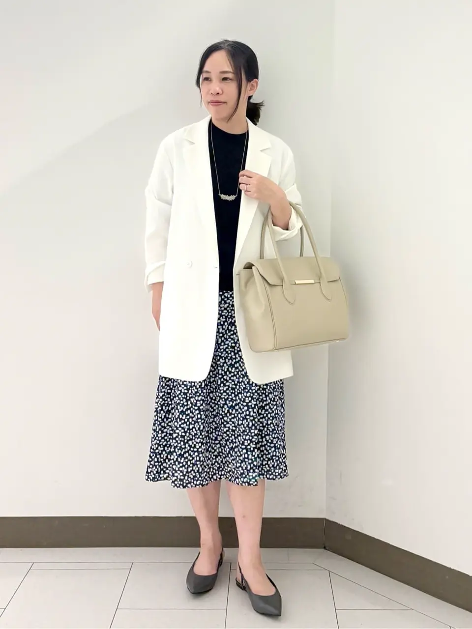 自由区 南 コーディネート画像