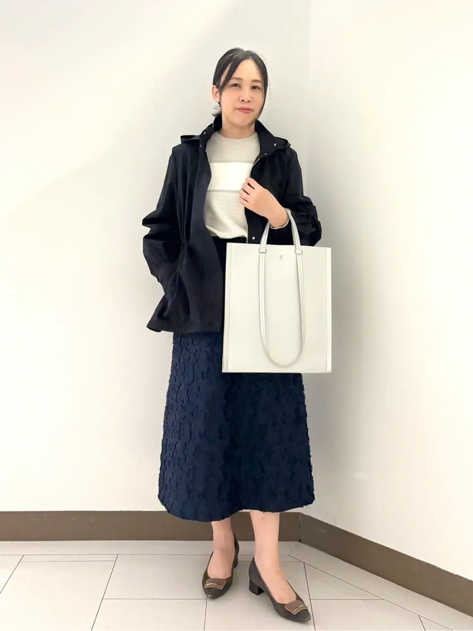 自由区 南 コーディネート画像