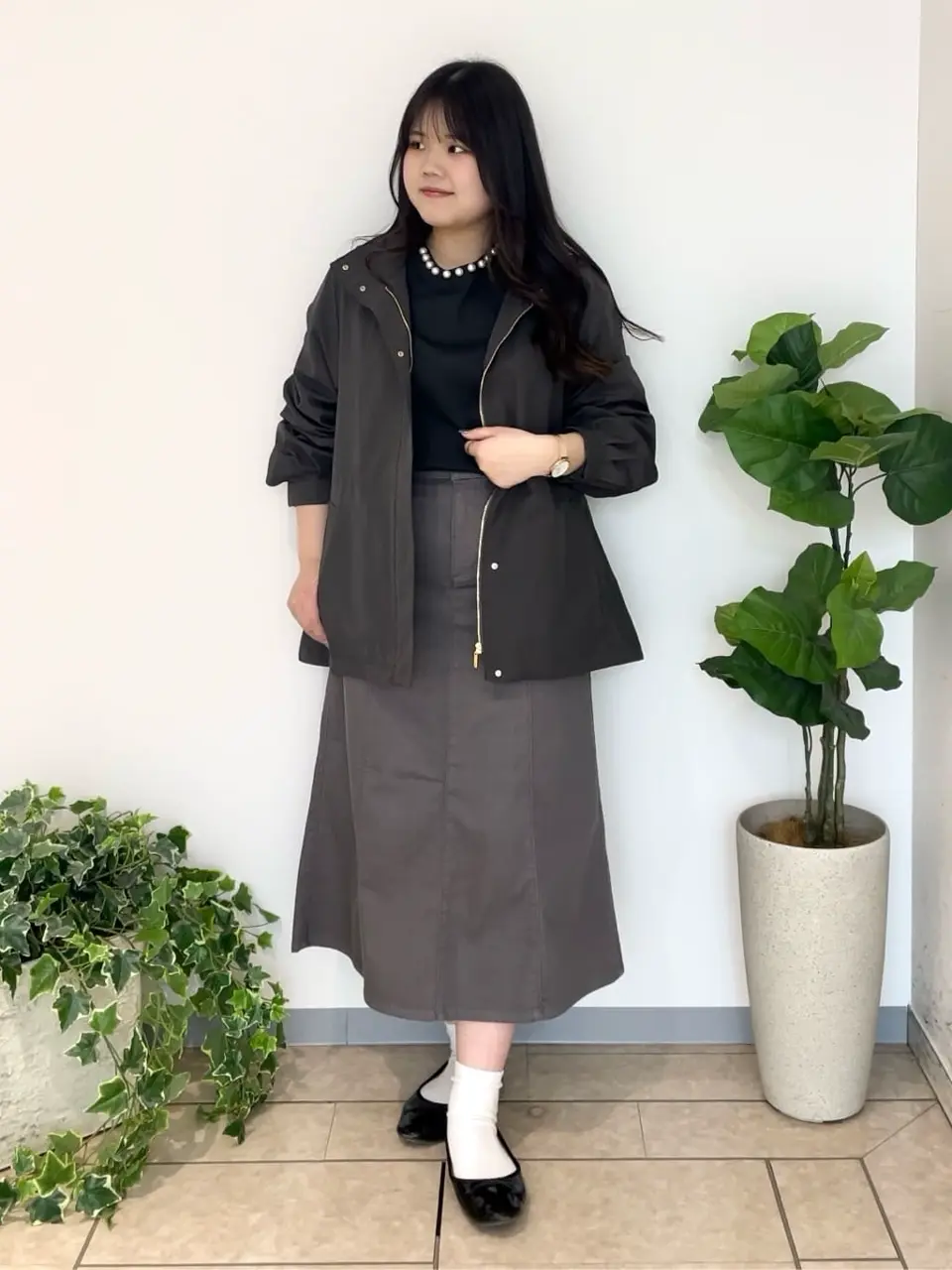 自由区 坪田 コーディネート画像