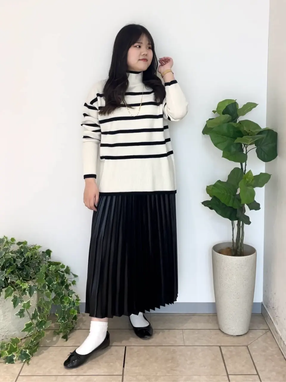 自由区 坪田 コーディネート画像