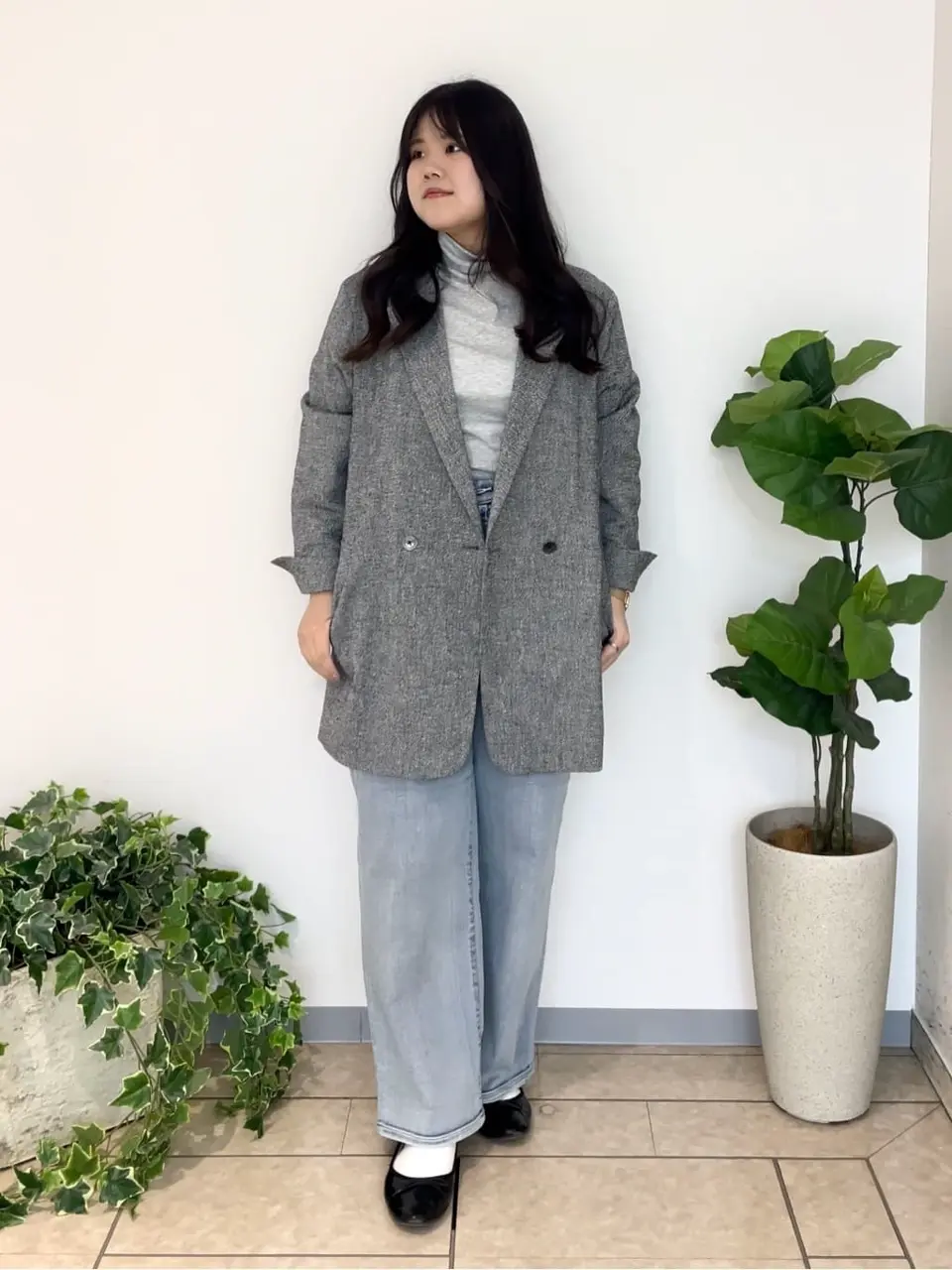 自由区 坪田 コーディネート画像