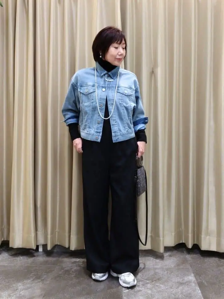 自由区 鶴田 コーディネート画像